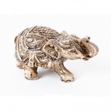 Statuie elefant din rășină - antic, 6,5 cm