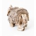 Statuie elefant din rășină - antic, 6,5 cm