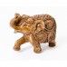 Statuie elefant din rășină - antic, 9 cm