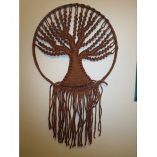 Decor de perete Copacul vieții 50/88cm marou