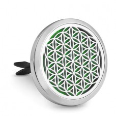 Difuzor auto aromaterapie pentru uleiuri esentiale, Flower of Life