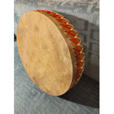 Toba Samanica special, unic, 40 cm diametru, piele cerb Toba Samanica special, unic, 40 cm diametru, piele cerb