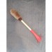 Tobă Samanică, diametrul de 40 cm, din piele de Cerb vopsit, cu cal alb